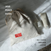 PEACE禮物袋組合－精油護手霜50g&隨行噴霧10ml