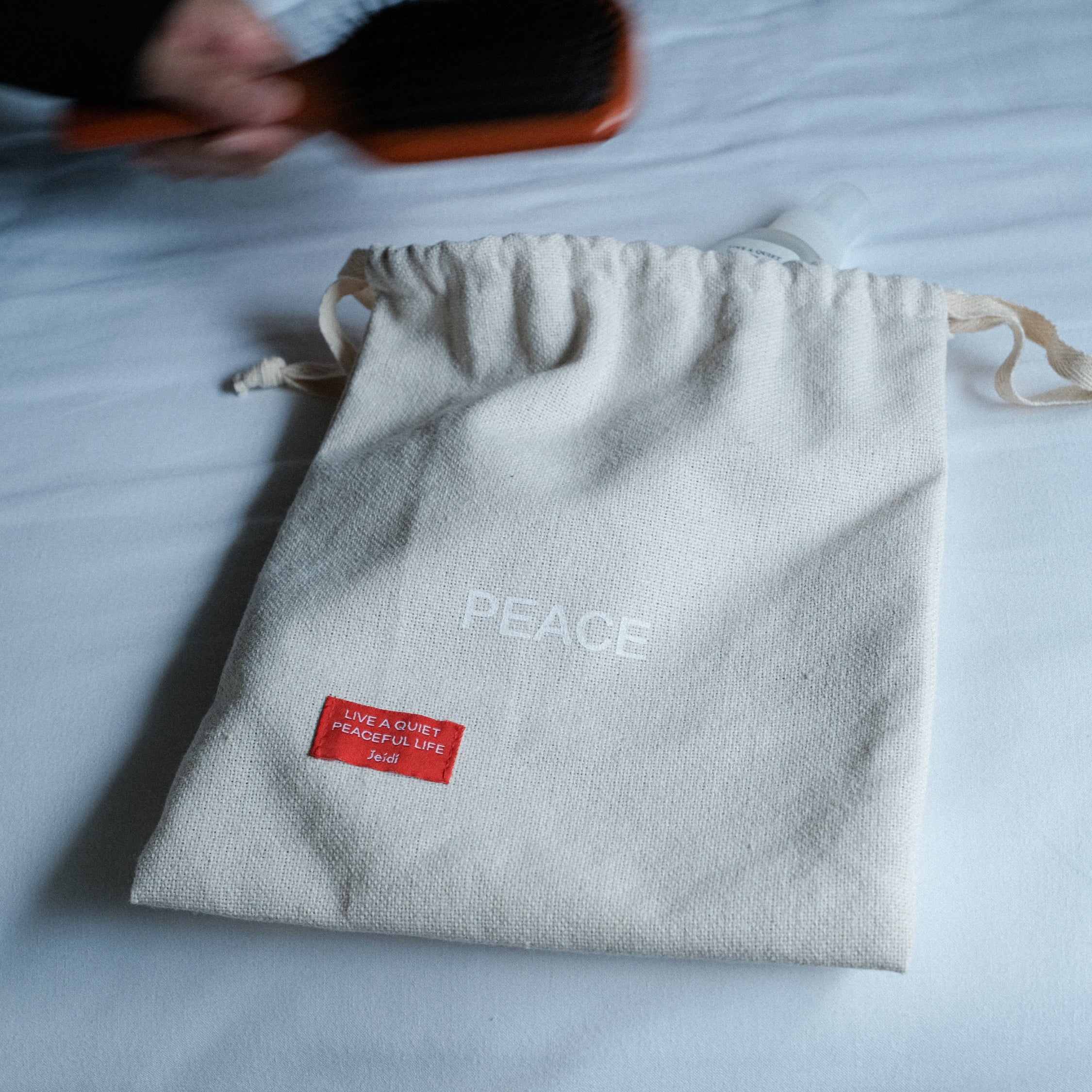 PEACE禮物袋組合－亞麻香氛袋兩入