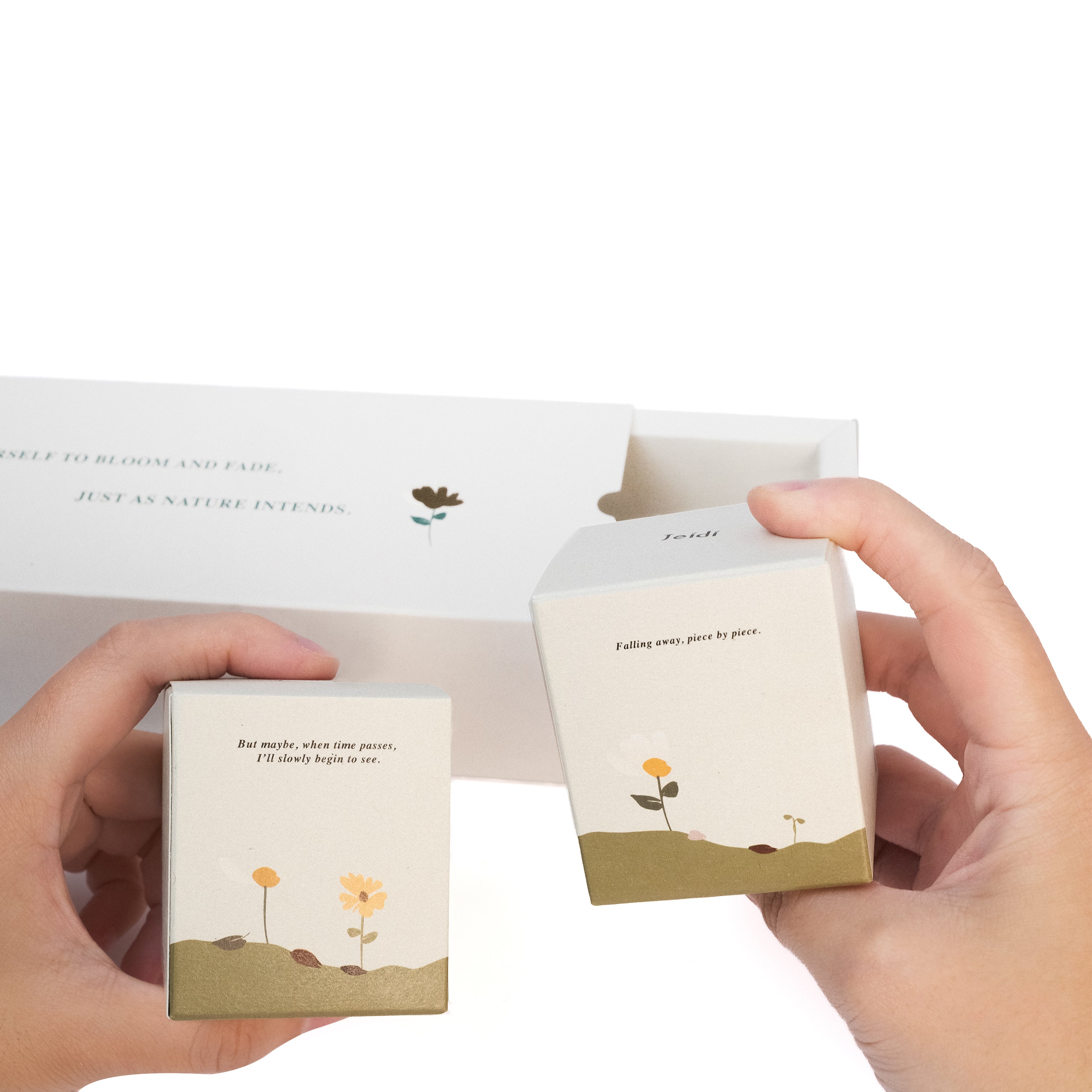 花落花開禮盒-四入香氛蠟燭