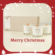 香氛大豆蠟燭三入禮盒