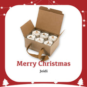 香氛大豆蠟燭六入提盒