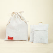 PEACE禮物袋組合－亞麻香氛袋兩入