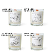 花落花開禮盒－香氛大豆蠟燭四入